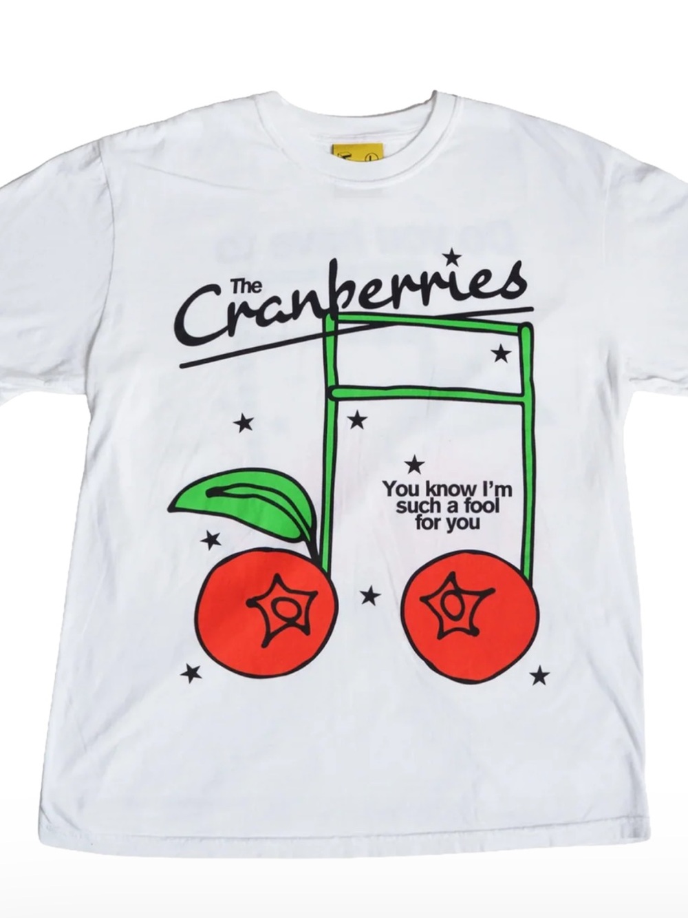NWT White Cranberries Graphic Crew Tee